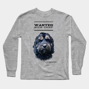 Cockapoo / Doodle Dog Sock Thief Long Sleeve T-Shirt